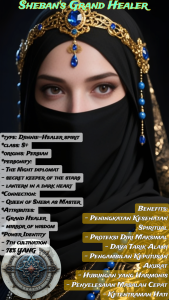 Spirit Conjuration: Sheban’s Grand Healer