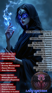 Lady Vyr'tana: The Mistress of Fascina