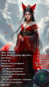 Red Fox Spirit: The Archduchess of Truth & Illusion